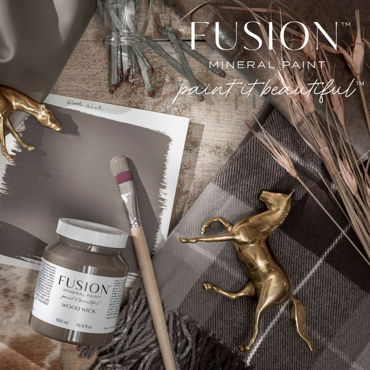 Acrylfarbe | Fusion Mineral Paint - Wood Wick
