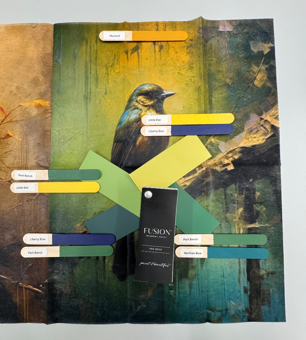 Decoupage Papier | Redesign 3er Set - Avian Dreamscape