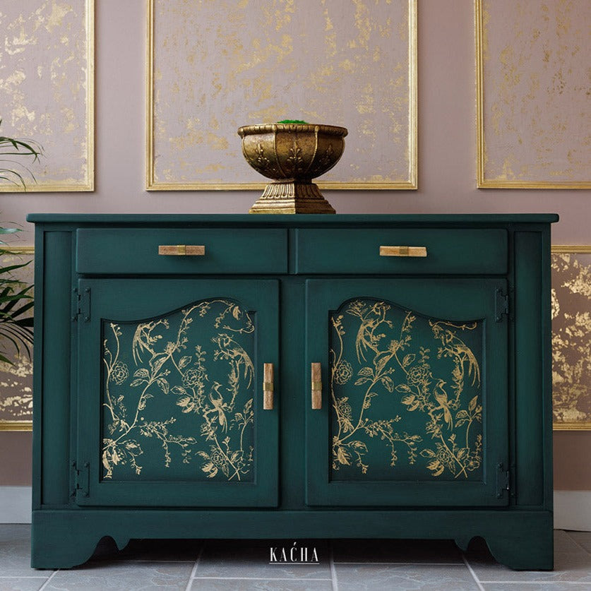 Transferfolien | Redesign Transfer - A Bird Song - Goldfoil Kacha