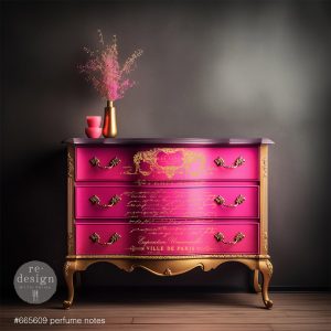 Transferfolien | Redesign Transfer - Perfume Notes - Goldfoil Kacha