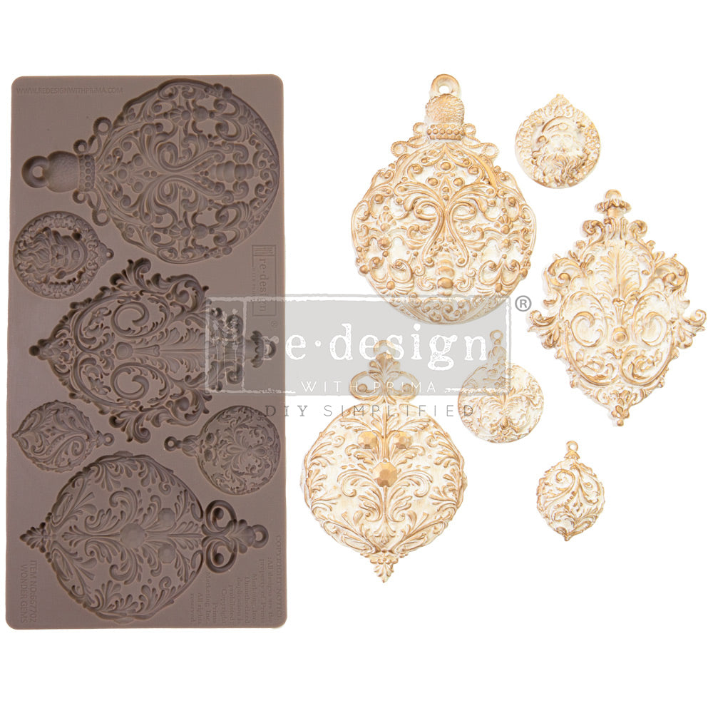 Silikonformen | Redesign - Decor Mould - Wonder Gems