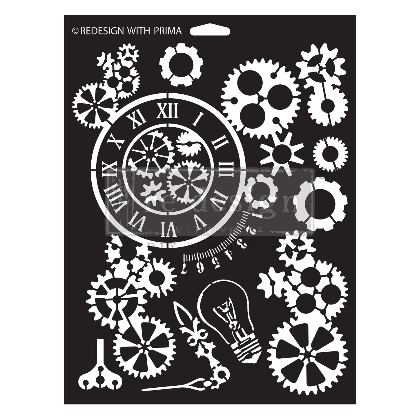 Schablonen | Redesign Stencil - Gear Works