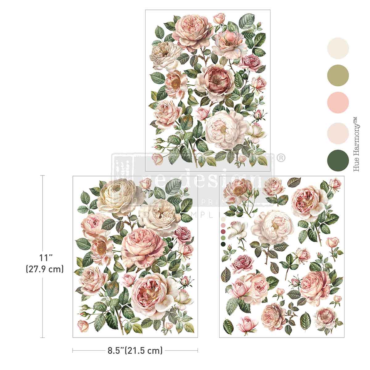 Transferfolien | Redesign Transfer - Blush Blossoms