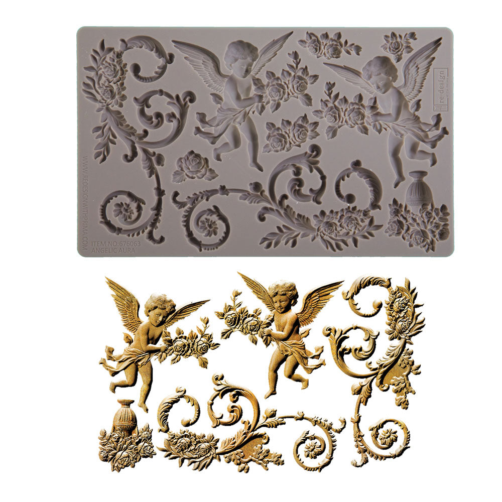 Silikonformen | Redesign - Decor Mould - Angelic Aura
