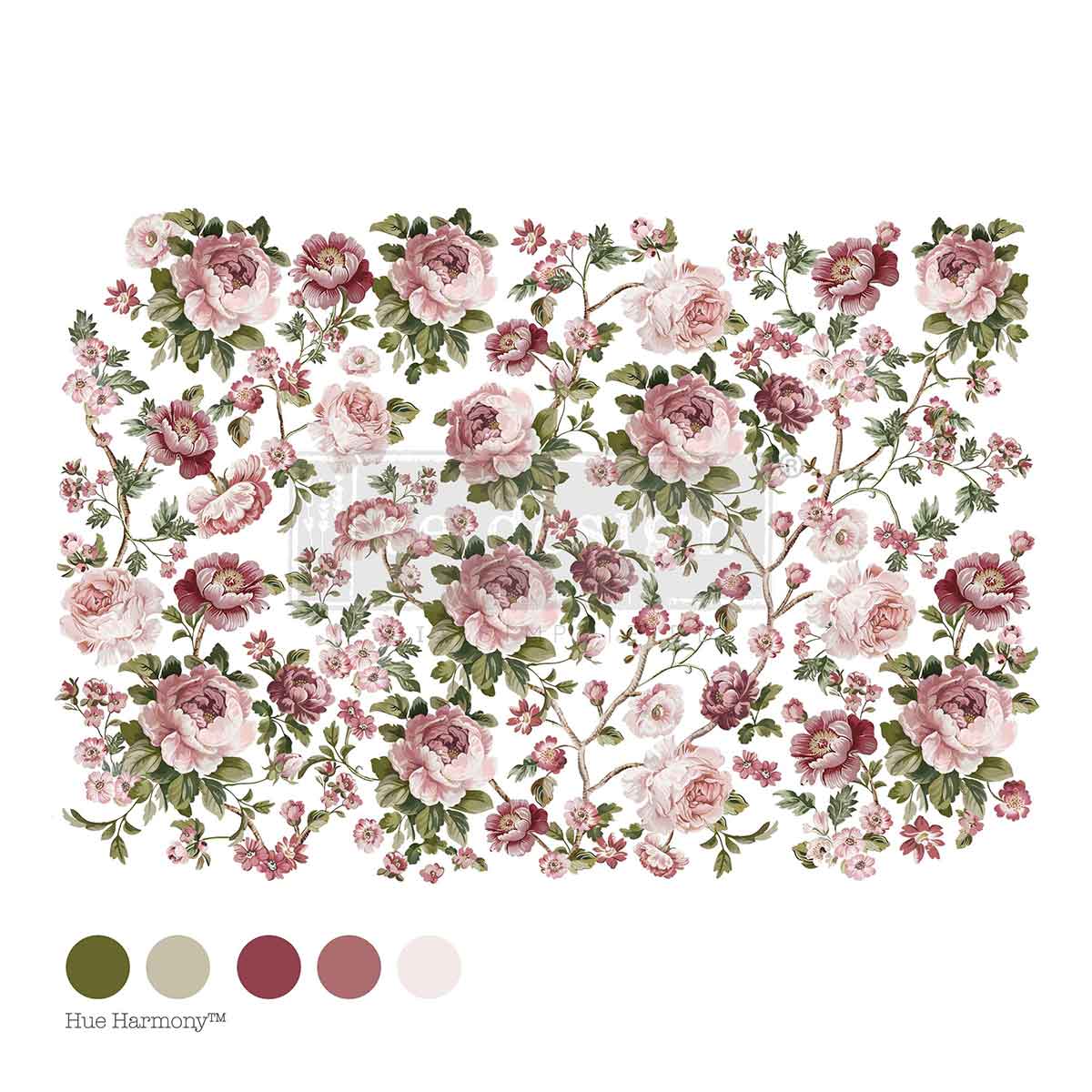 Transferfolien | Redesign Transfer - Blushing Blooms Symphony - Kacha