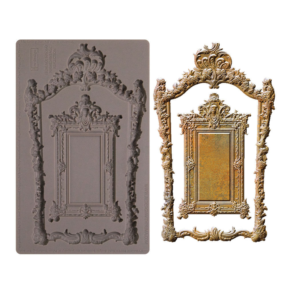 Silikonformen | Redesign - Decor Mould - Vintage Reflection