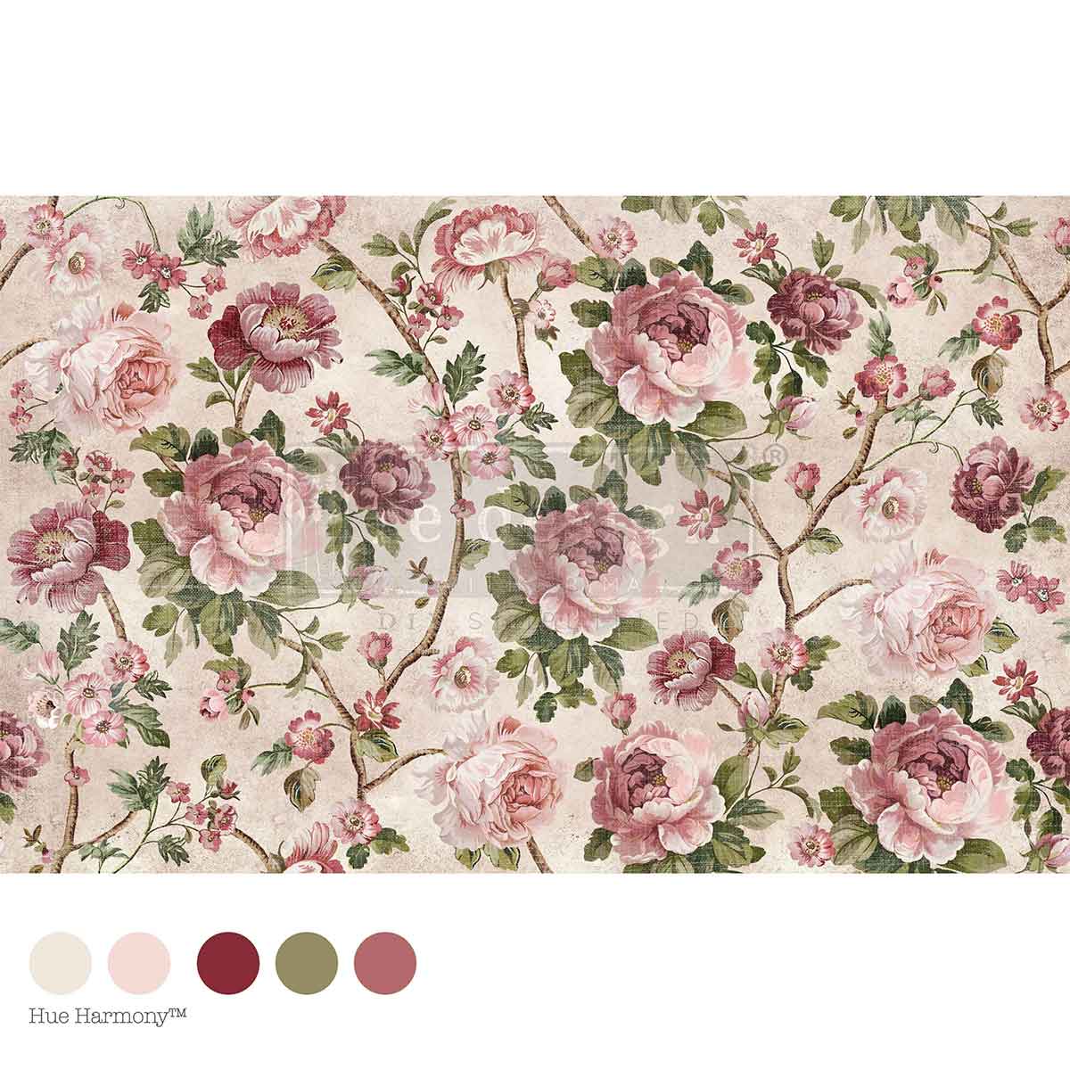Decoupage Papier | Redesign - Timeless Blooms - Kacha