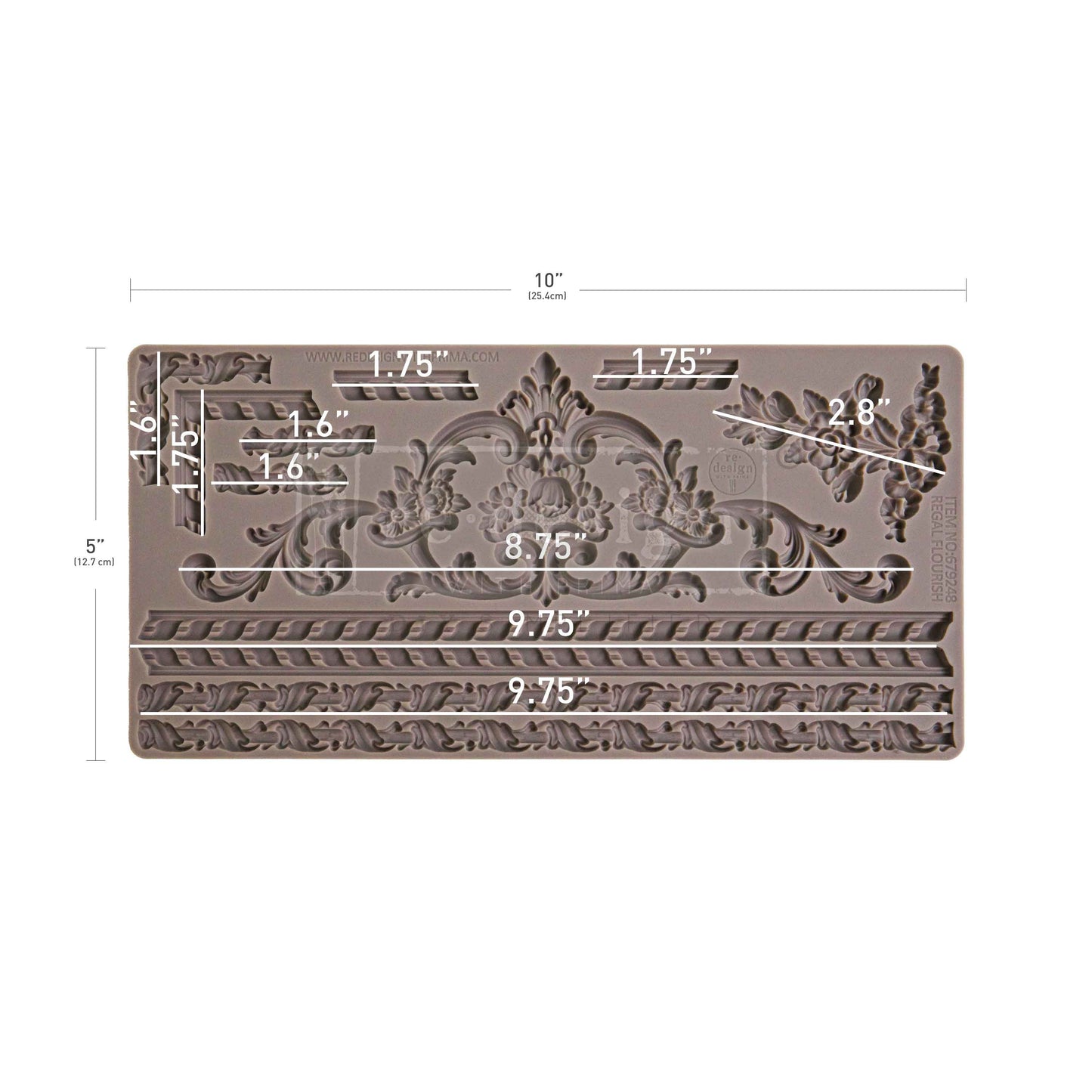 Silikonformen | Redesign - Decor Mould - Regal Flourish