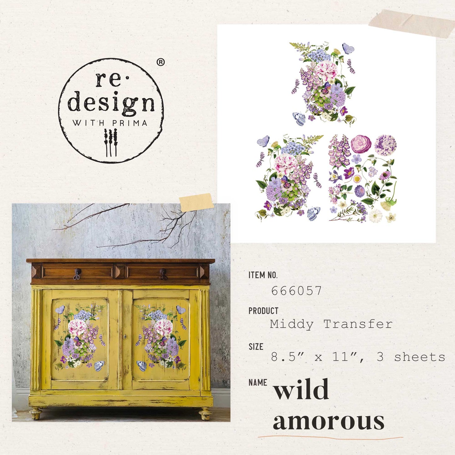Transferfolien | Redesign Transfer - Wild Amorous