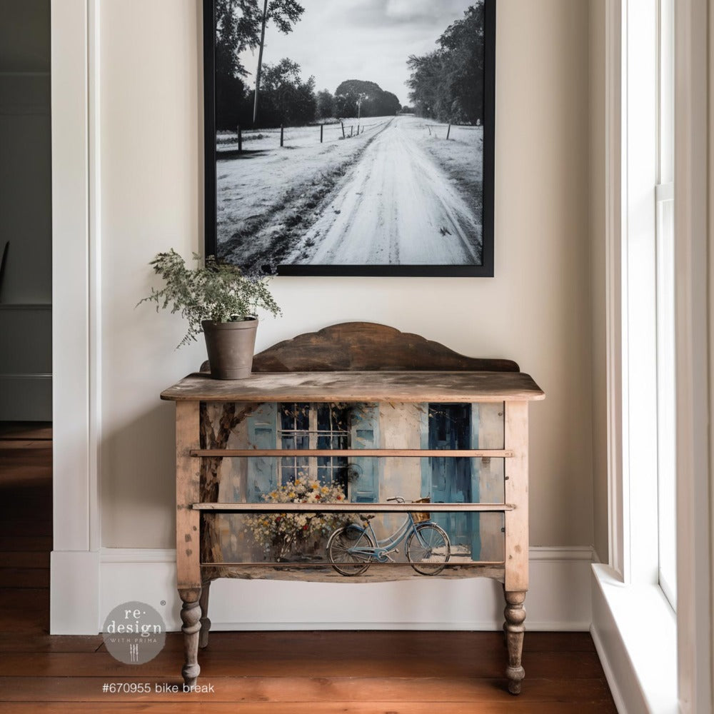 Decoupage Papier | Redesign 3er Set - Bike Break