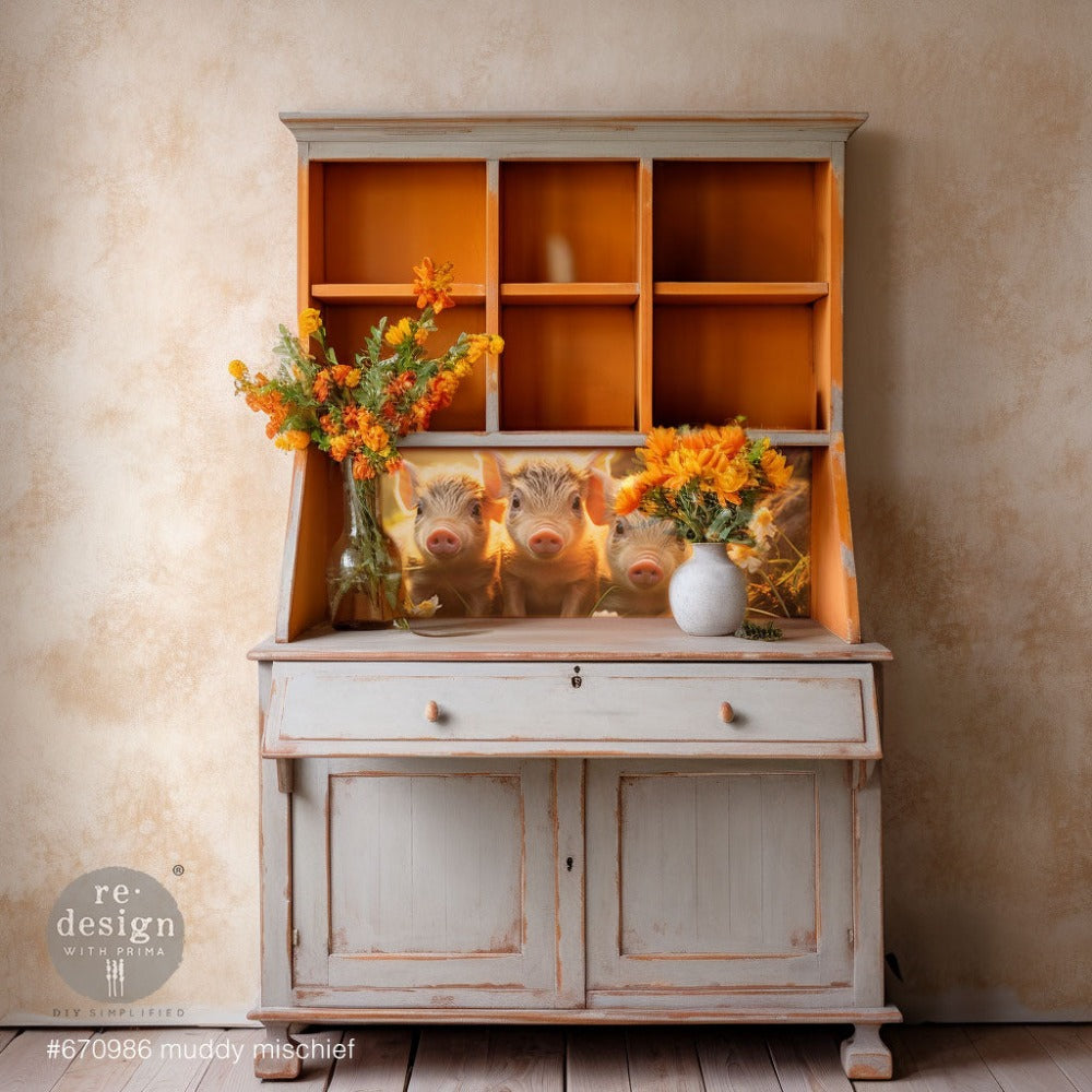 Decoupage Papier | Redesign 3er Set - Muddy Mischief
