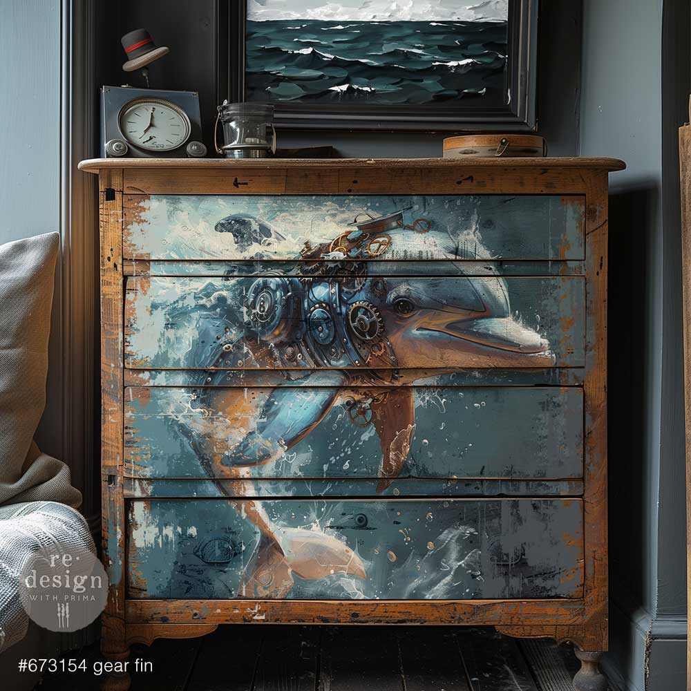 Decoupage Papier | Redesign - Gearfin - DIN A1