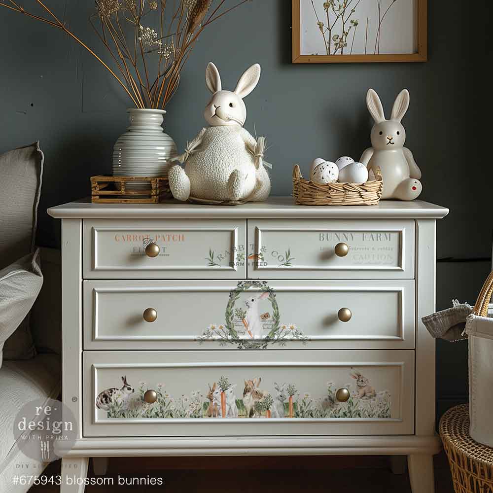 Transferfolien | Redesign Transfer - Blossom Bunnies