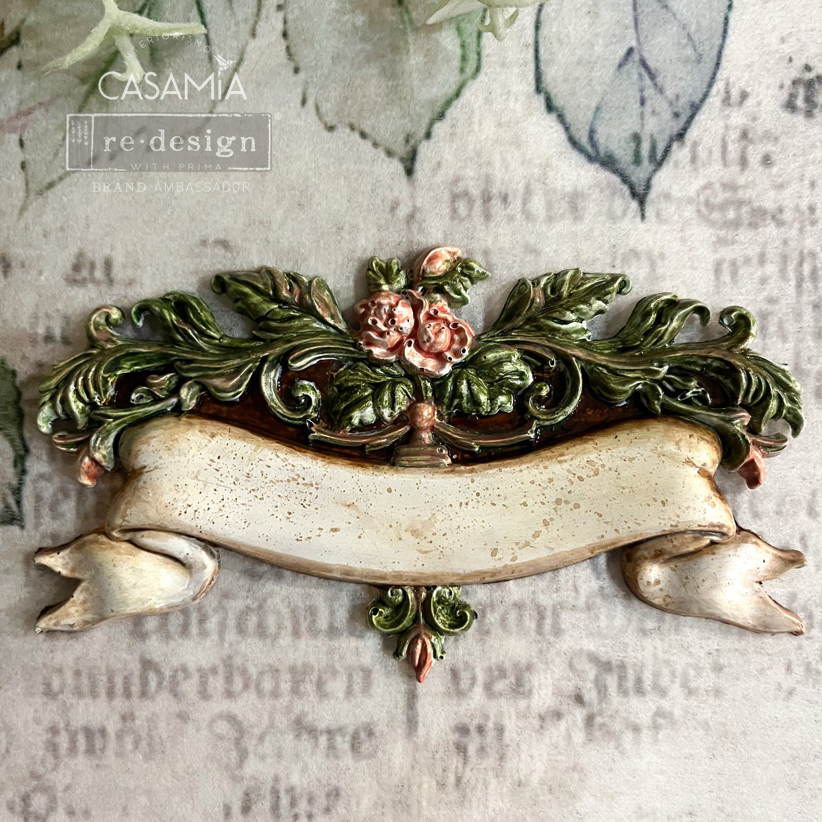Silikonformen | Redesign - Decor Mould - Blooming Banners