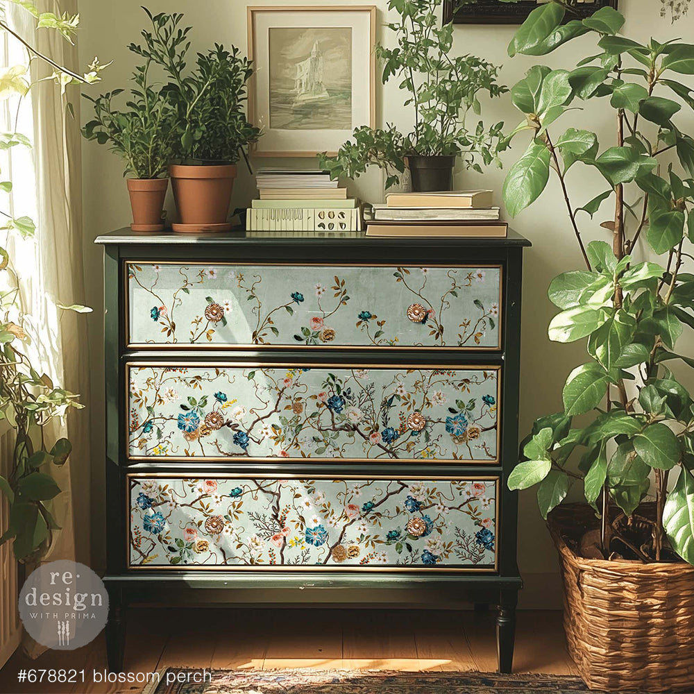Decoupage Papier | Redesign - Blossom Perch - DIN A1