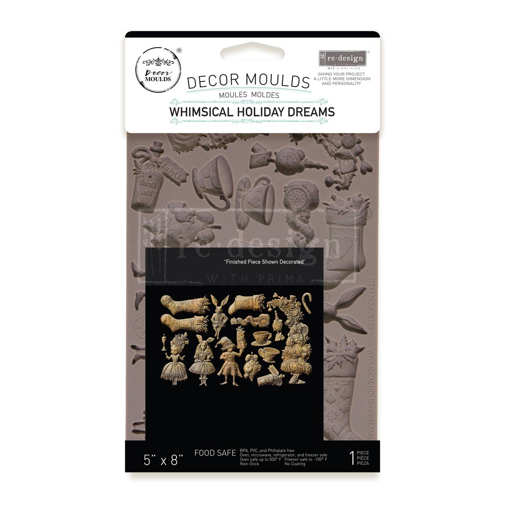 Silikonformen | Redesign - Decor Mould - Whimsical Holiday Dreams