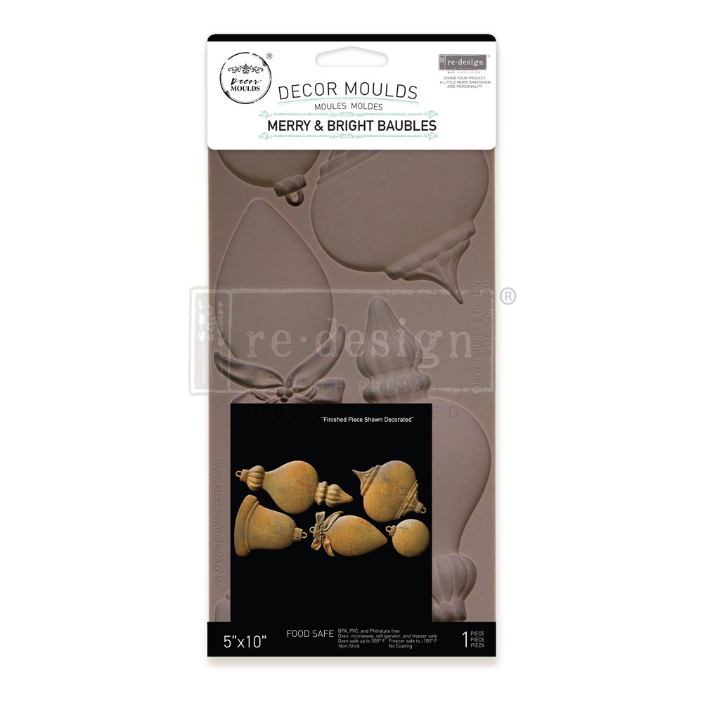 Silikonformen | Redesign - Decor Mould - Bright Baubles