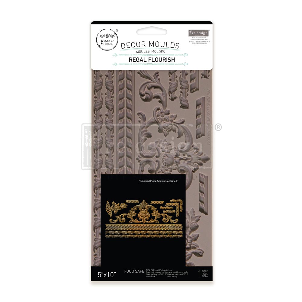 Silikonformen | Redesign - Decor Mould - Regal Flourish