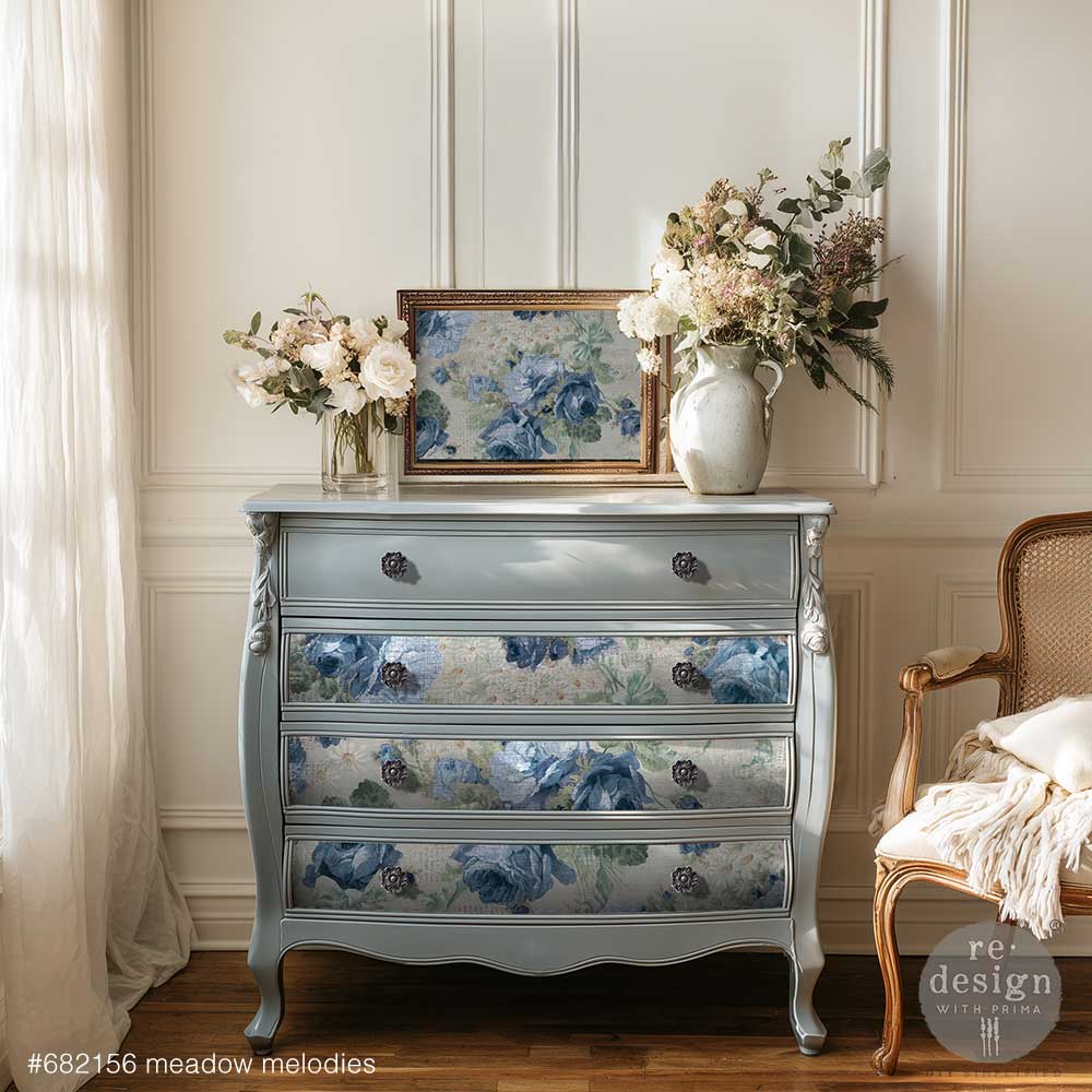 Decoupage Papier | Redesign 2er Set - Meadow Melodies