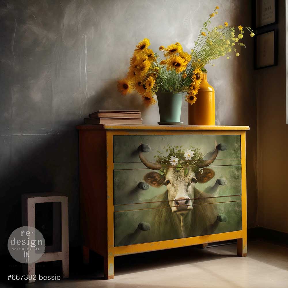 Decoupage Papier | Redesign - Bessie - DIN A1