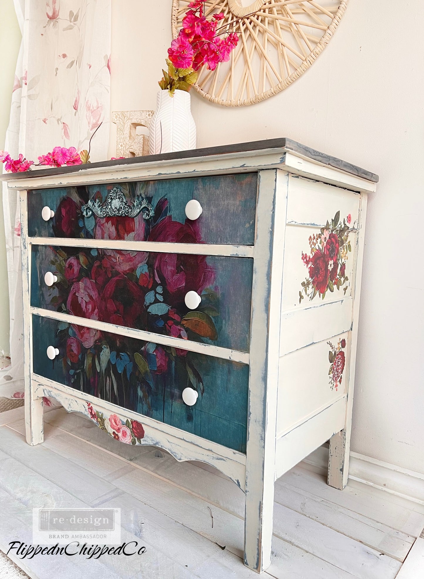 Decoupage Papier | Redesign - Burst Of Color - DIN A1