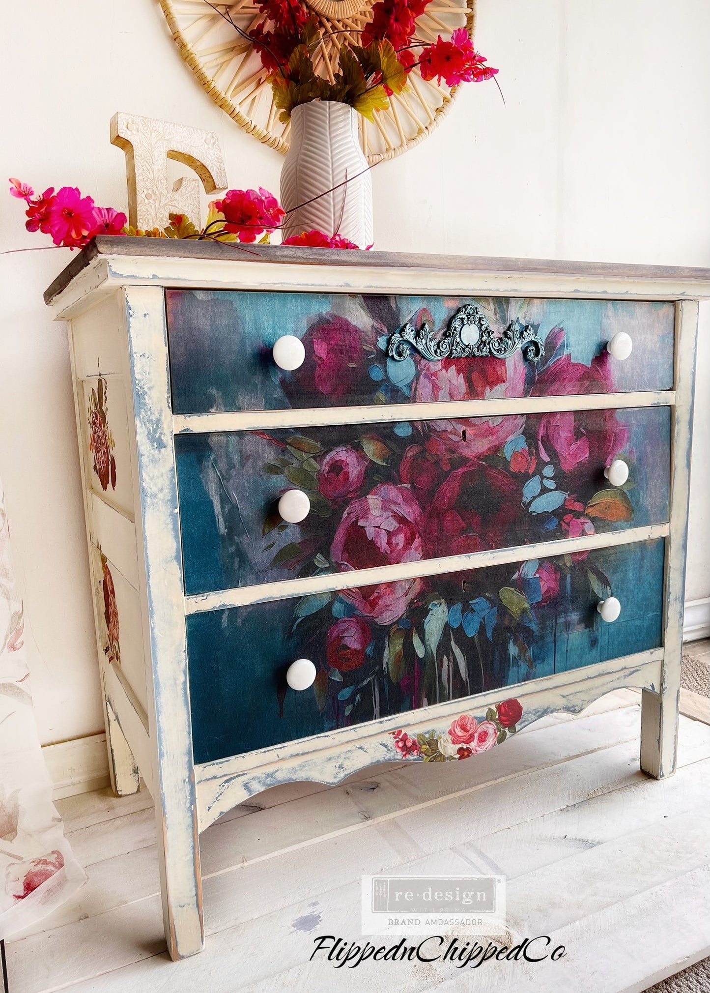 Decoupage Papier | Redesign - Burst Of Color - DIN A1