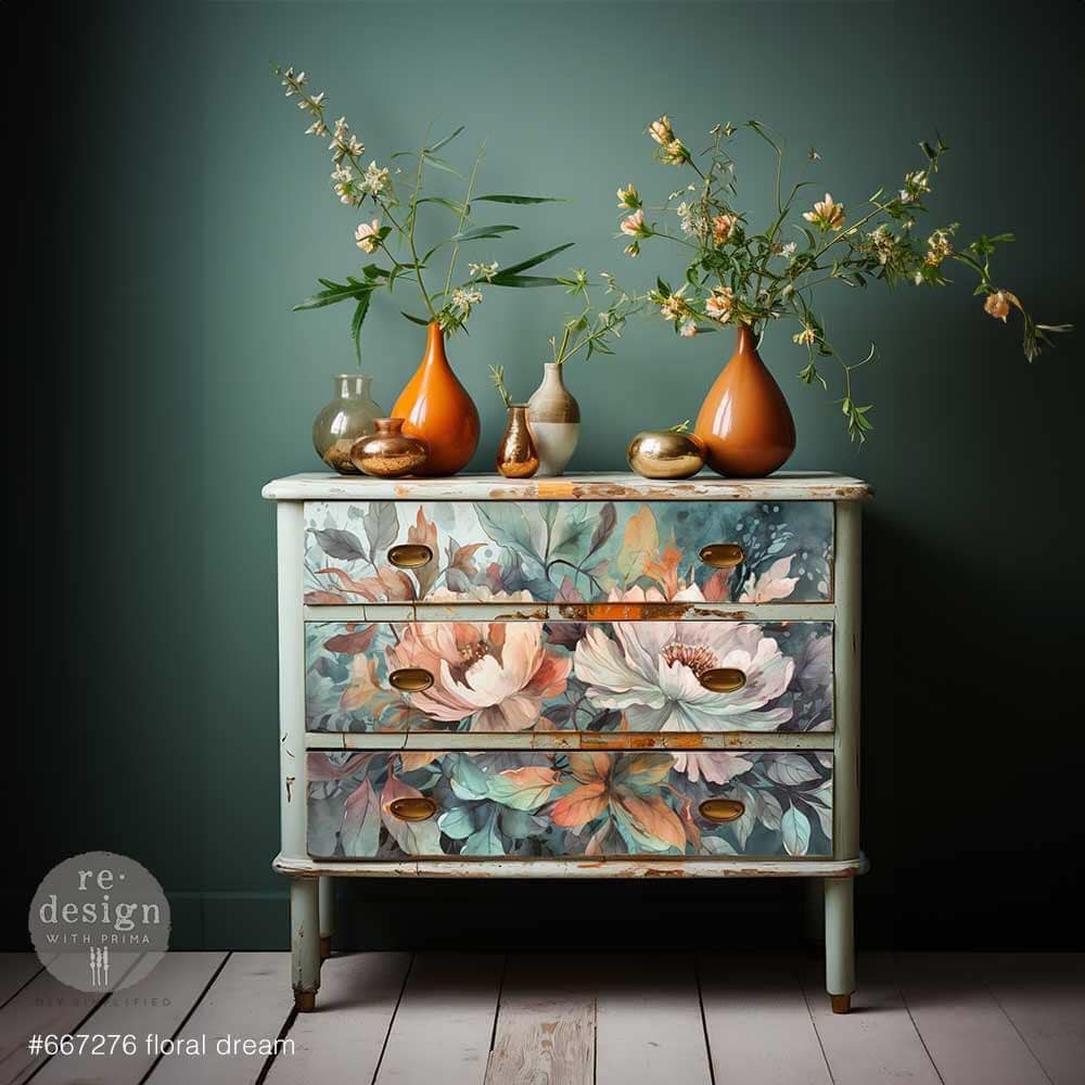 Decoupage Papier | Redesign - Floral Dream - DIN A1