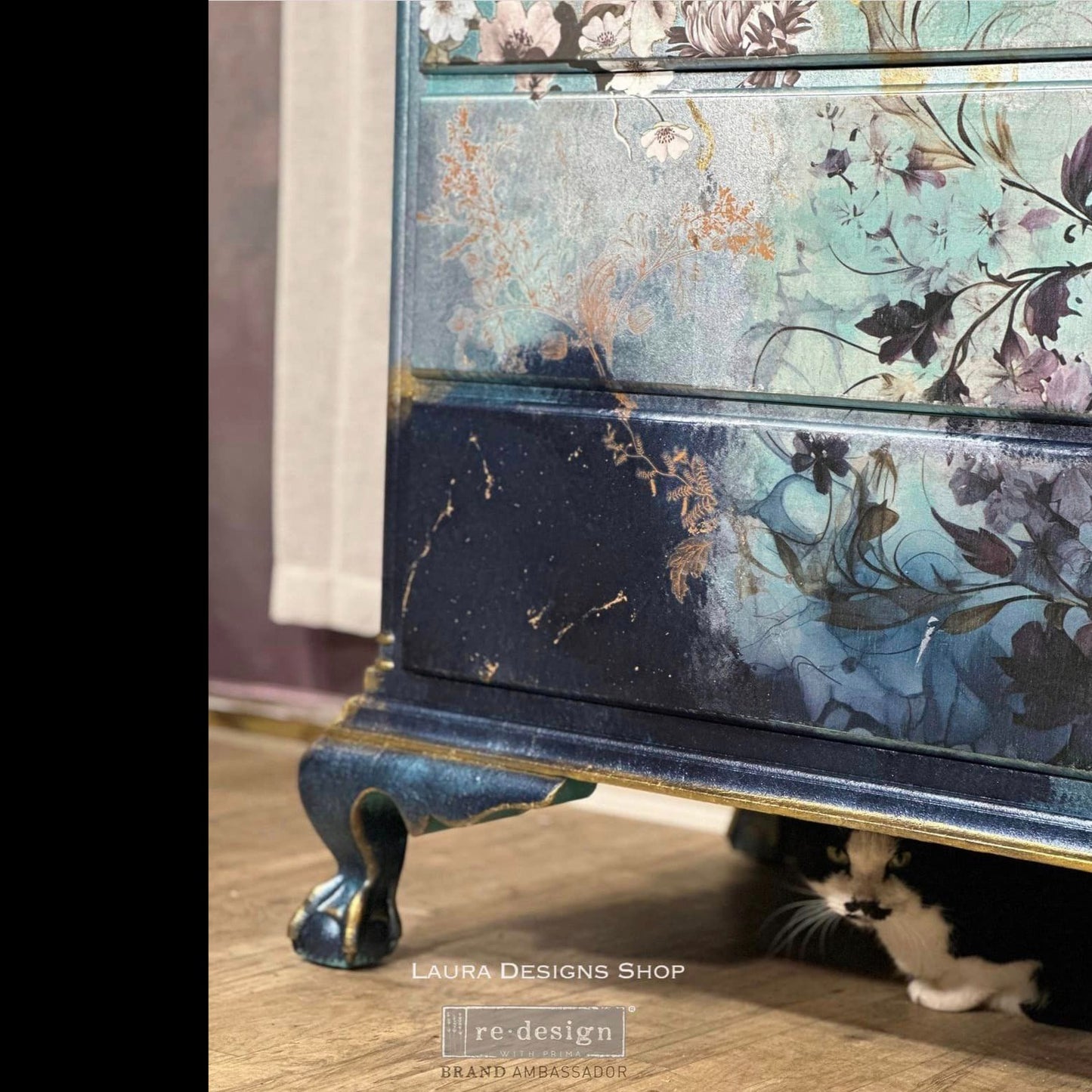 Decoupage Papier | Redesign - Serene Shadows - DIN A1