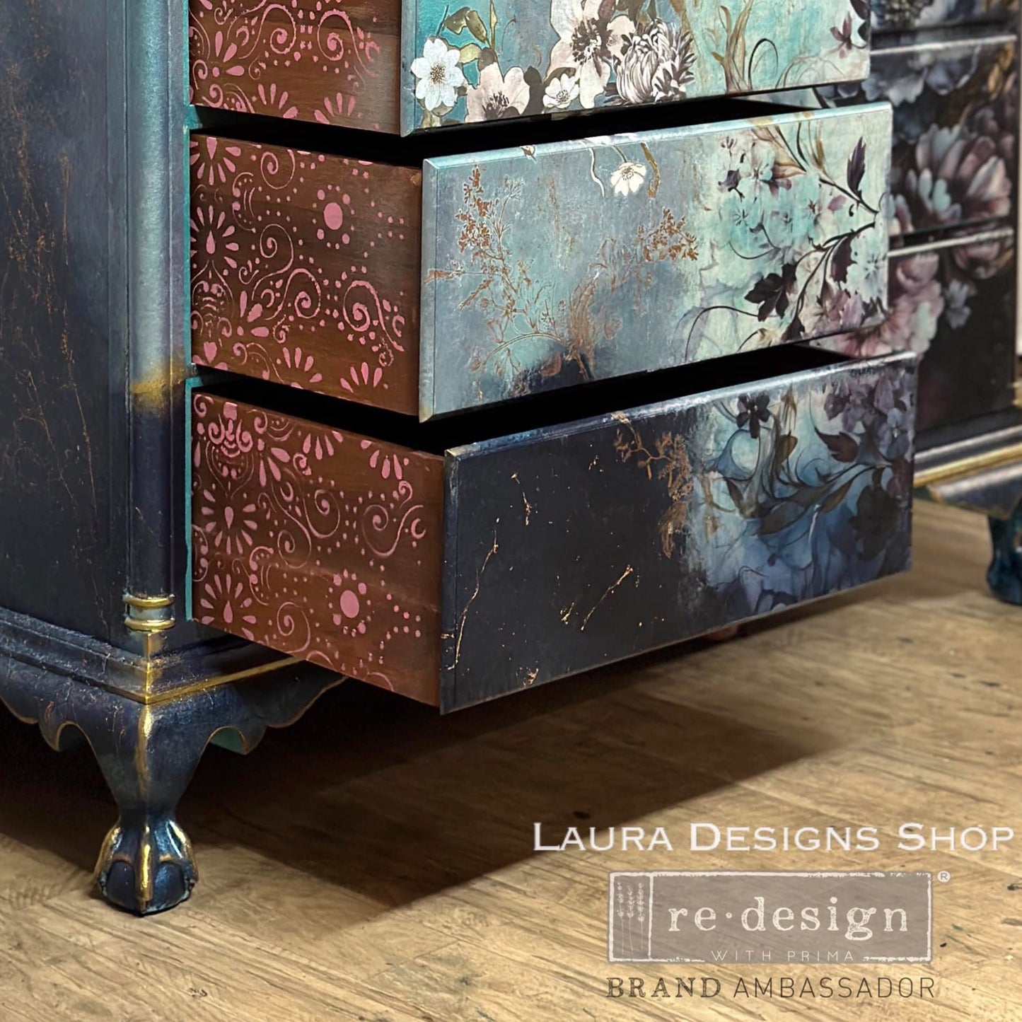 Decoupage Papier | Redesign - Serene Shadows - DIN A1