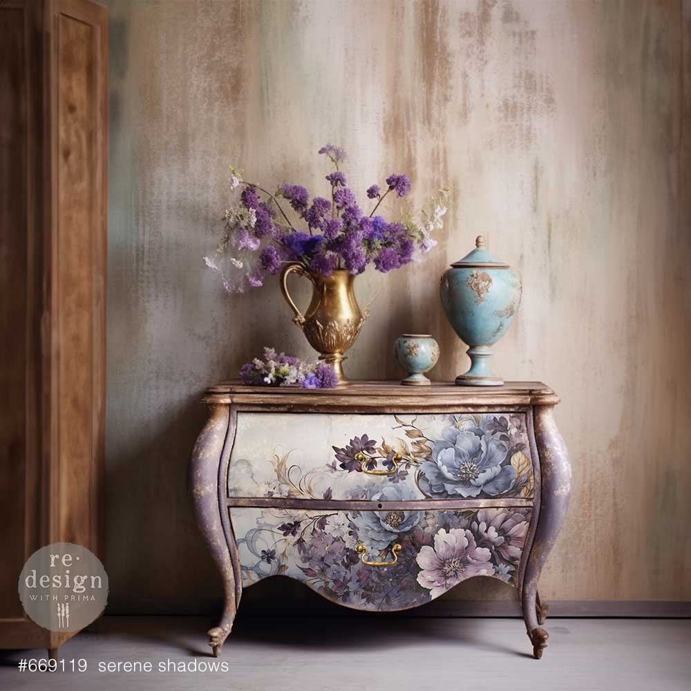 Decoupage Papier | Redesign - Serene Shadows - DIN A1