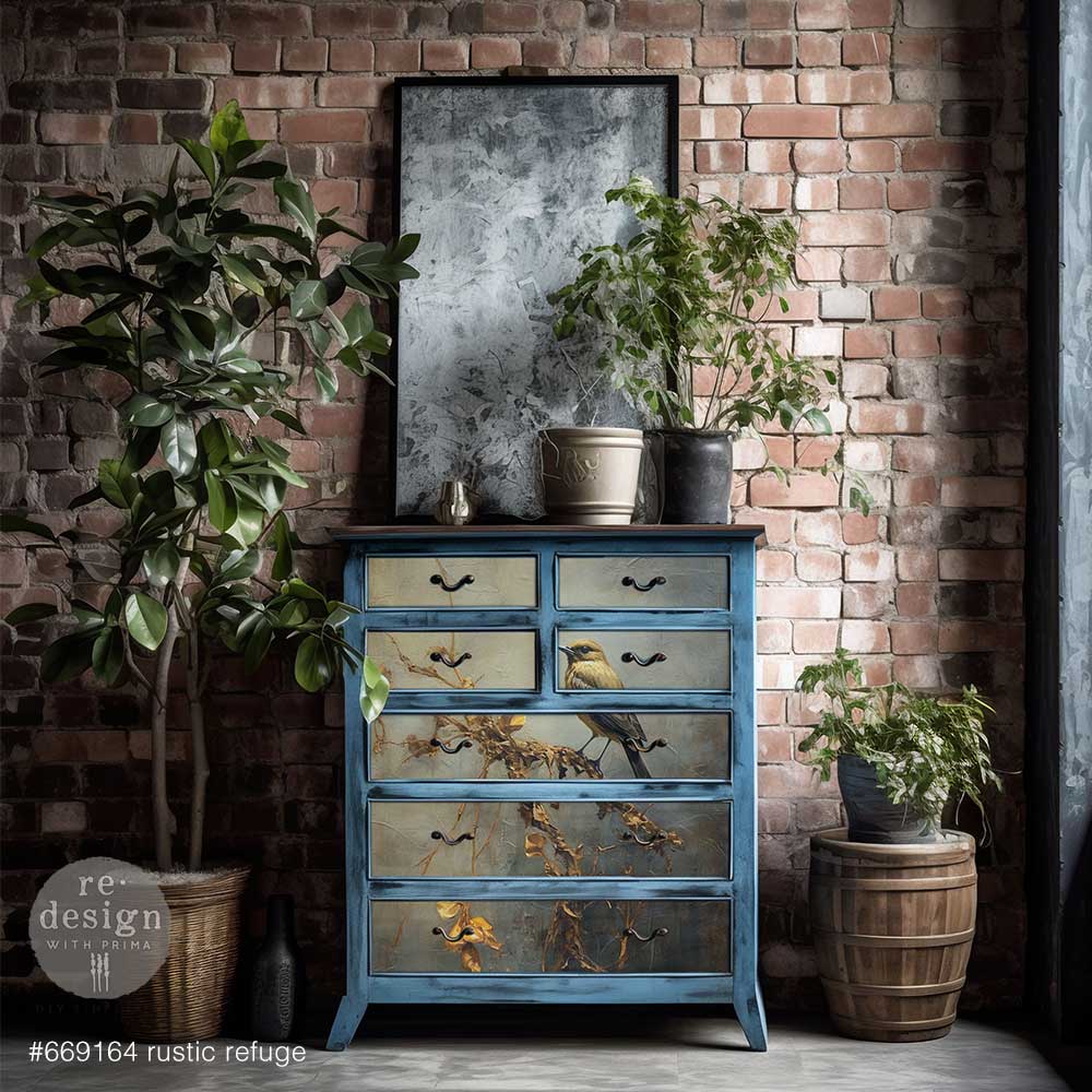 Decoupage Papier | Redesign - Rustic Refuge - DIN A1