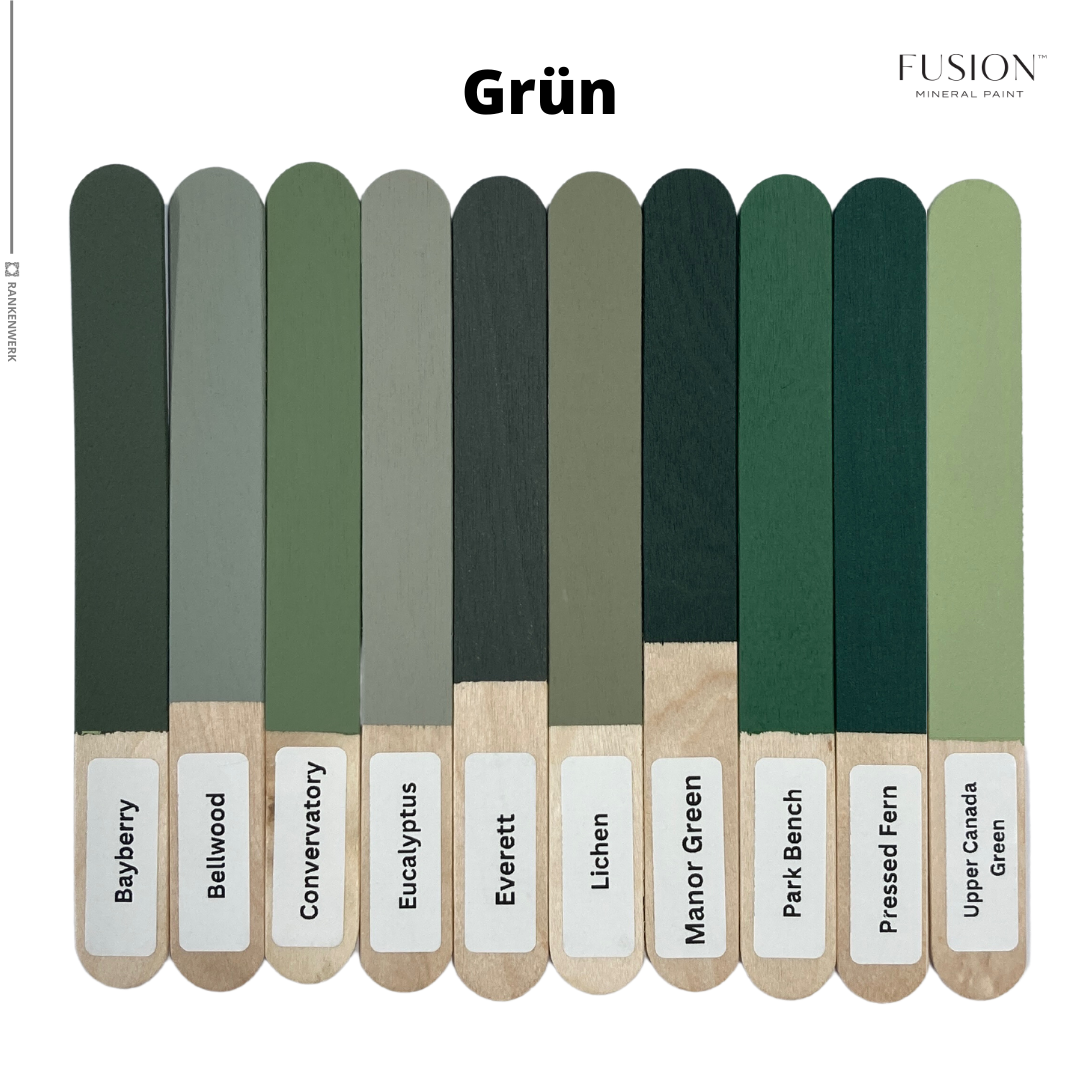 Fusion Mineral Paint Acrylfarbe - Farbproben Originalfarben