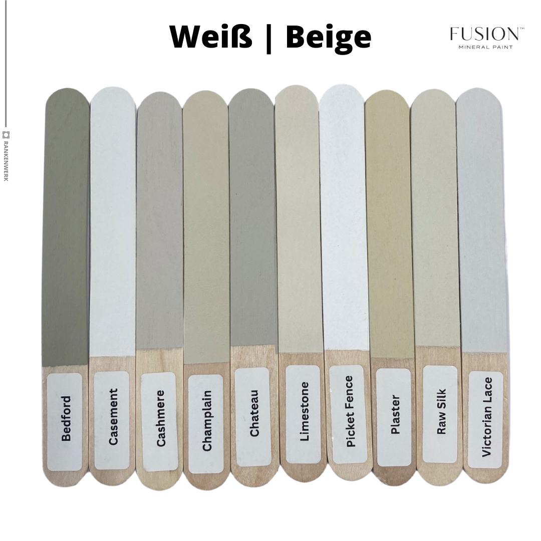Fusion Mineral Paint Acrylfarbe - Farbproben Originalfarben