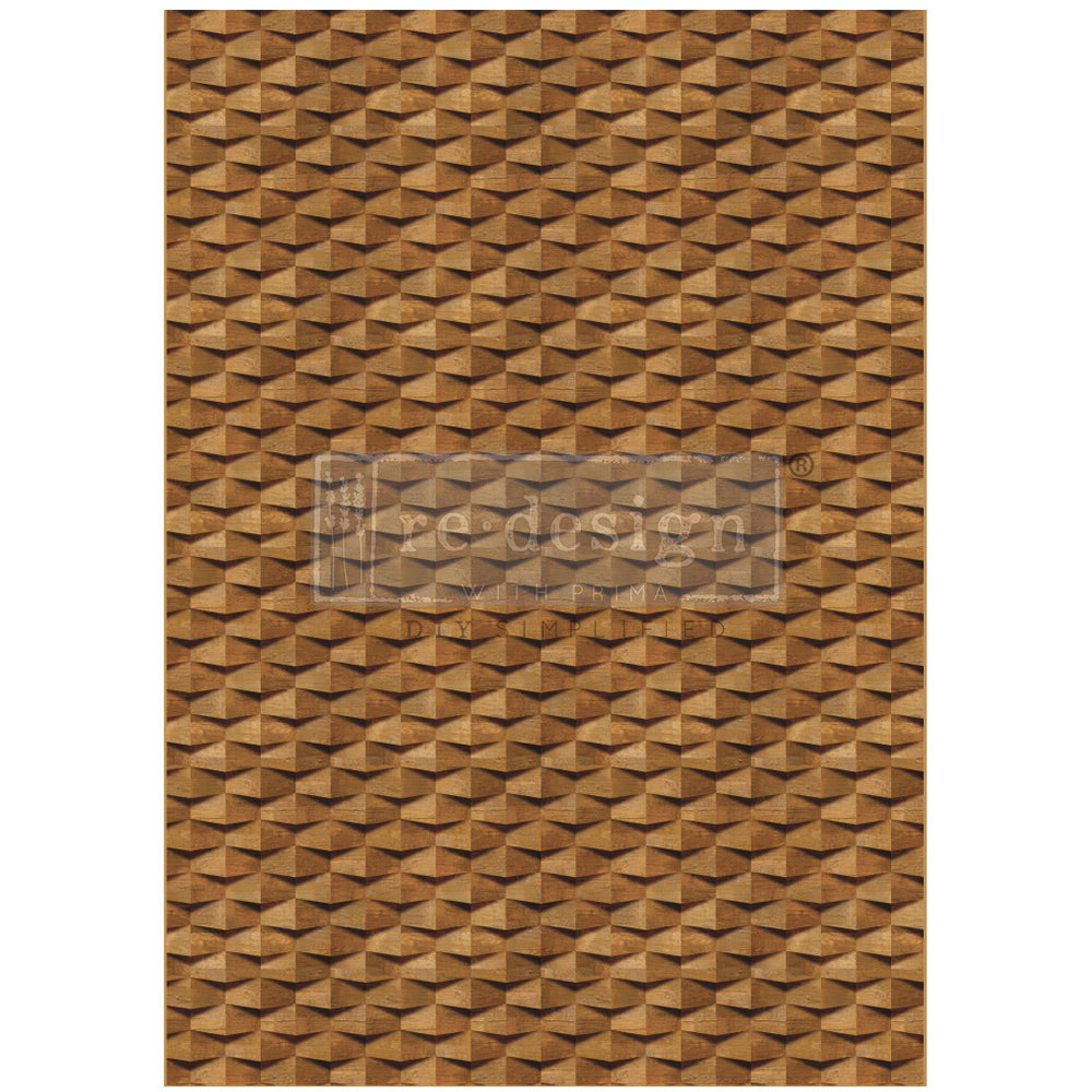 Decoupage Papier | Redesign - Timber Luxe - DIN A1