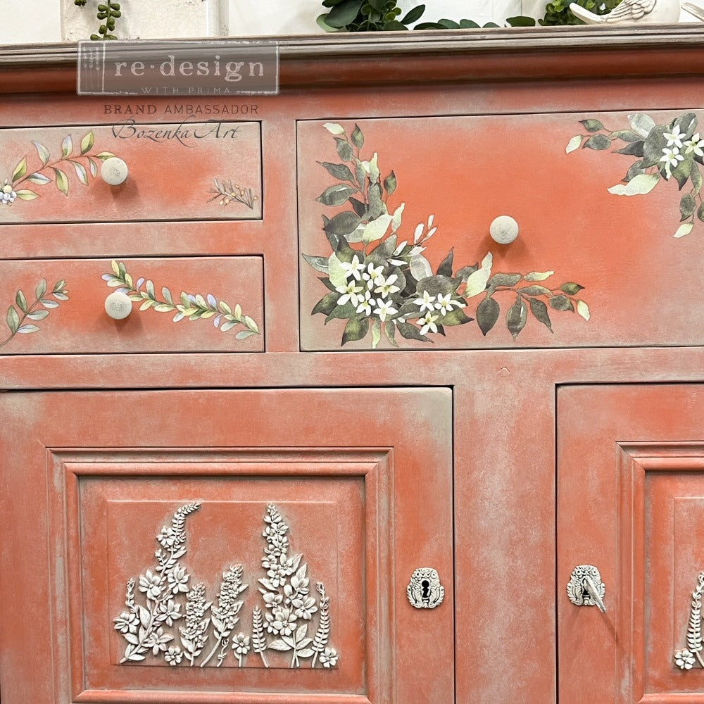 Silikonformen | Redesign - Decor Mould - Country Blossom