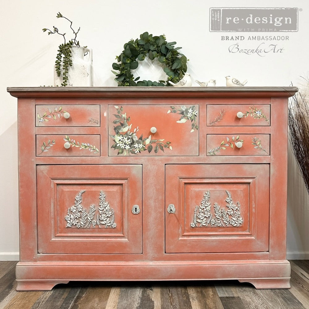 Silikonformen | Redesign - Decor Mould - Country Blossom