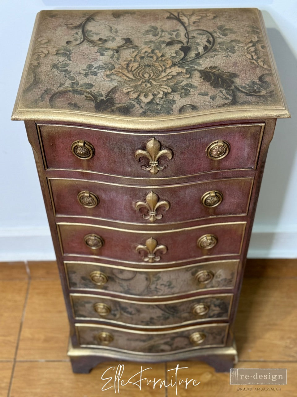 Silikonformen | Redesign - Decor Mould - Fleur De Lis En Or