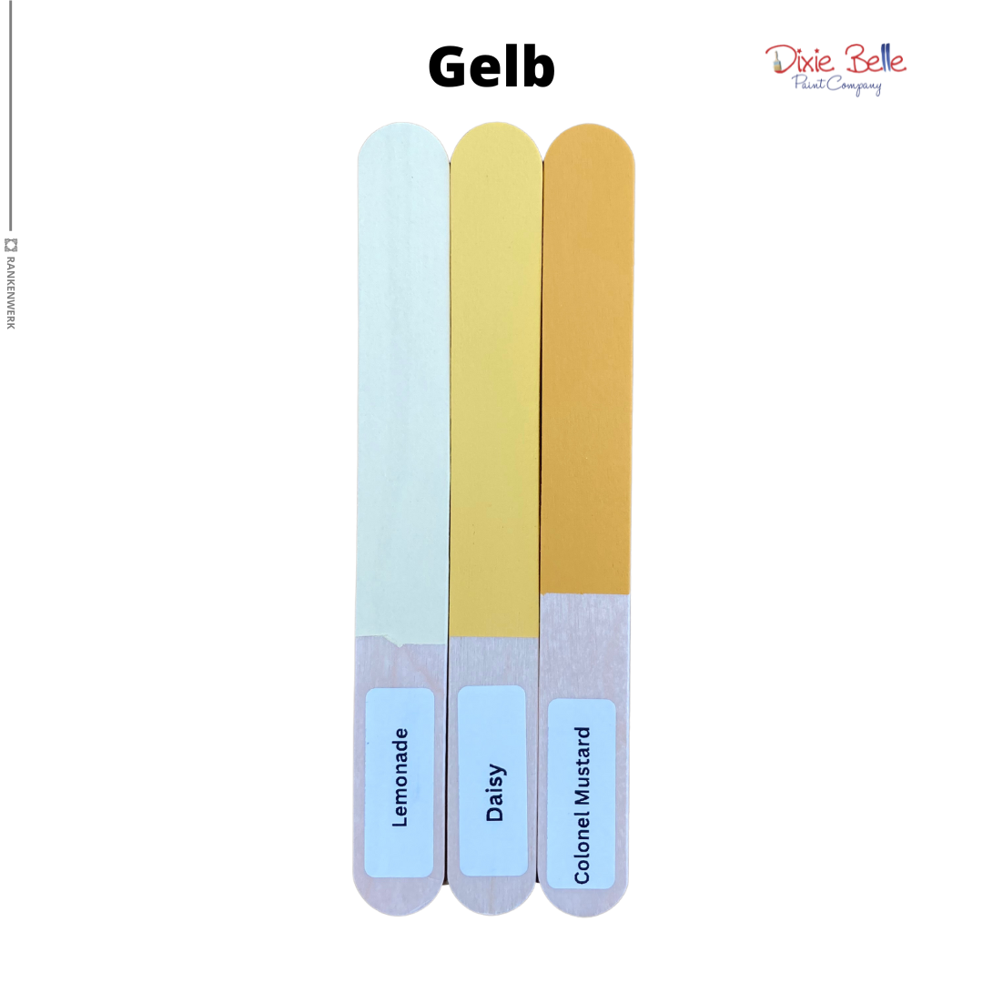 Dixie Belle Kreidefarbe - Farbproben Originalfarben