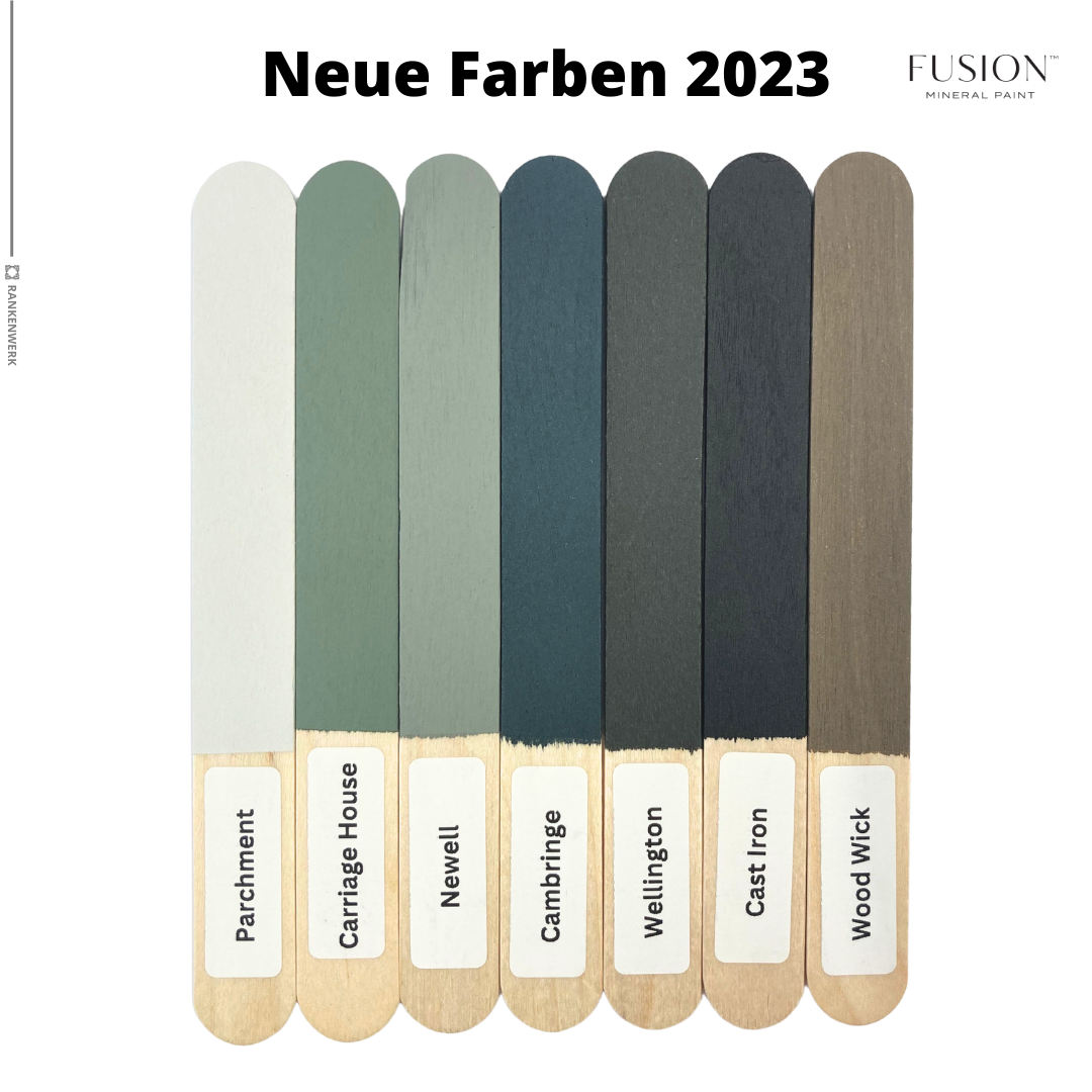 Fusion Mineral Paint Acrylfarbe - Farbproben Originalfarben
