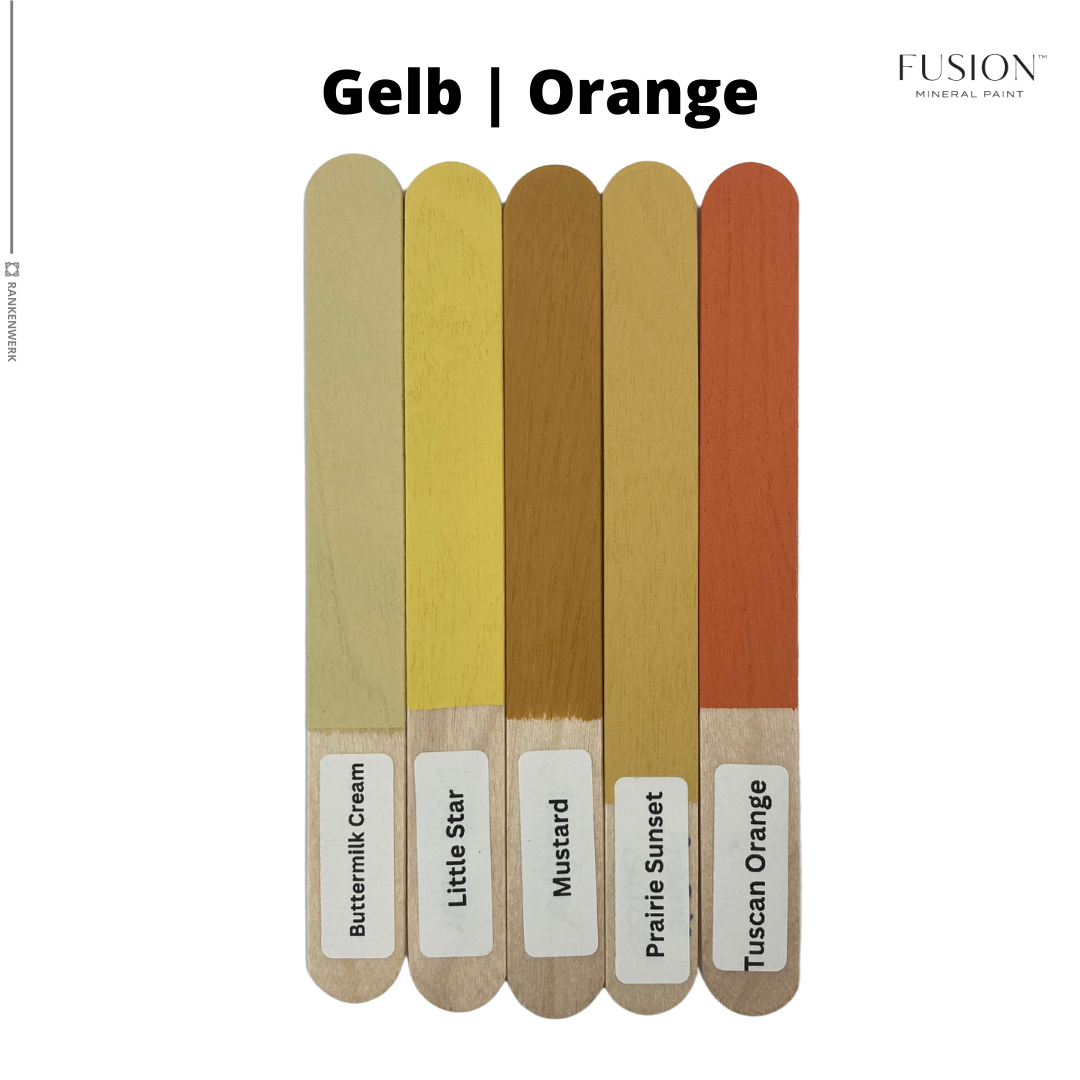 Fusion Mineral Paint Acrylfarbe - Farbproben Originalfarben