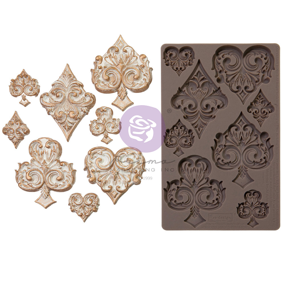 Silikonformen | Redesign - Decor Mould - Deck of Cards
