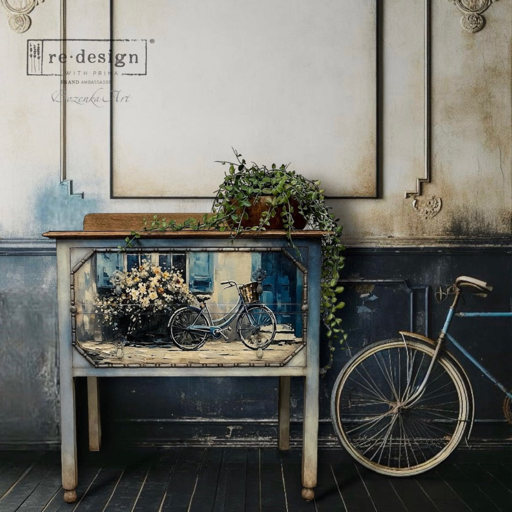 Decoupage Papier | Redesign 3er Set - Bike Break