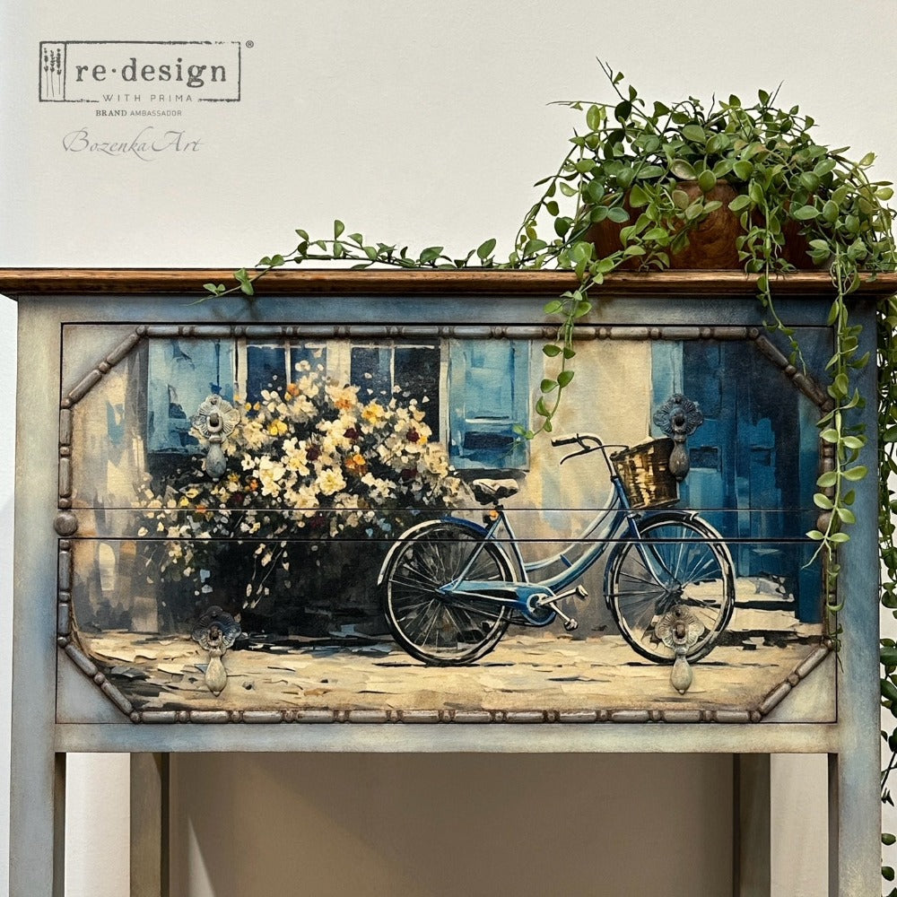 Decoupage Papier | Redesign 3er Set - Bike Break