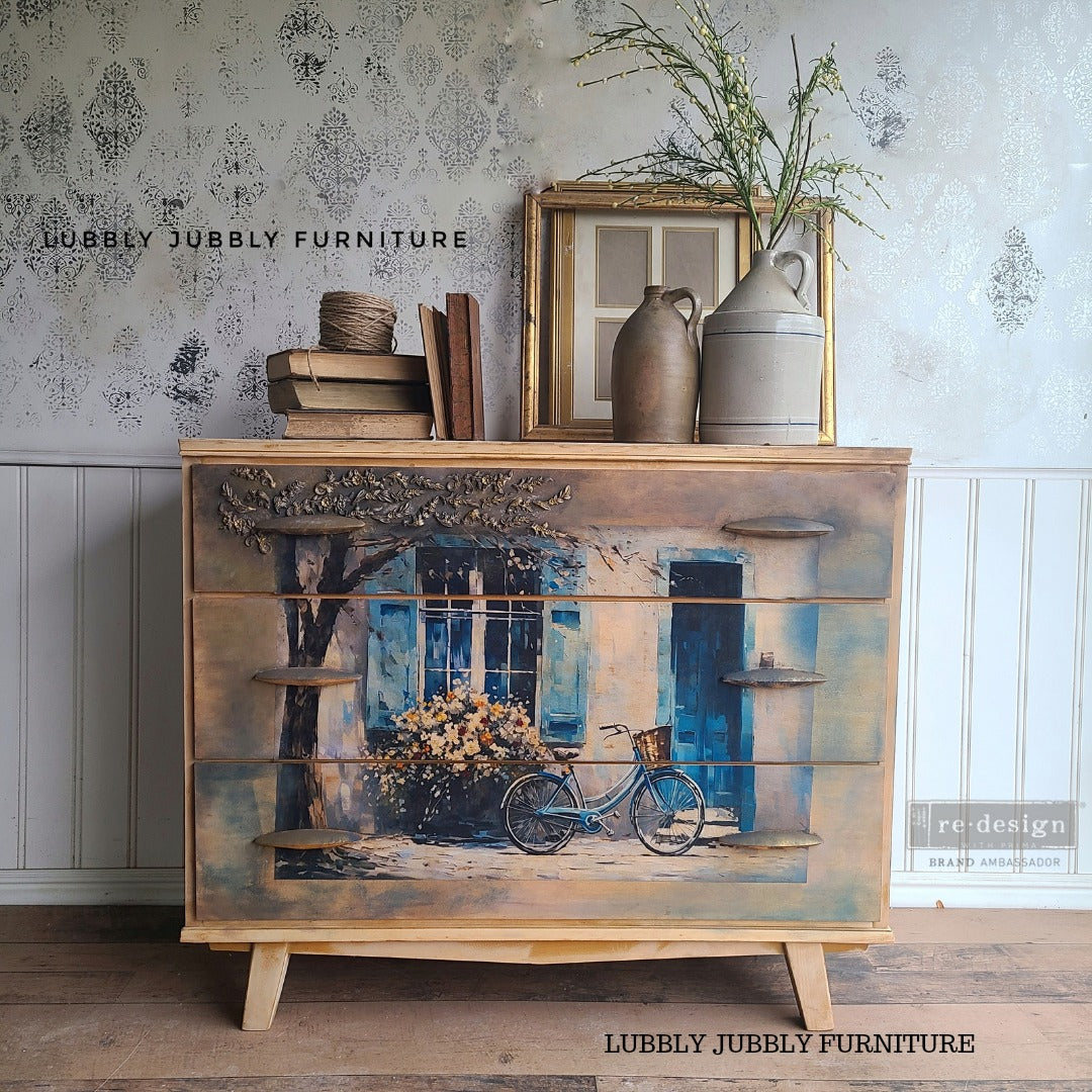 Decoupage Papier | Redesign 3er Set - Bike Break