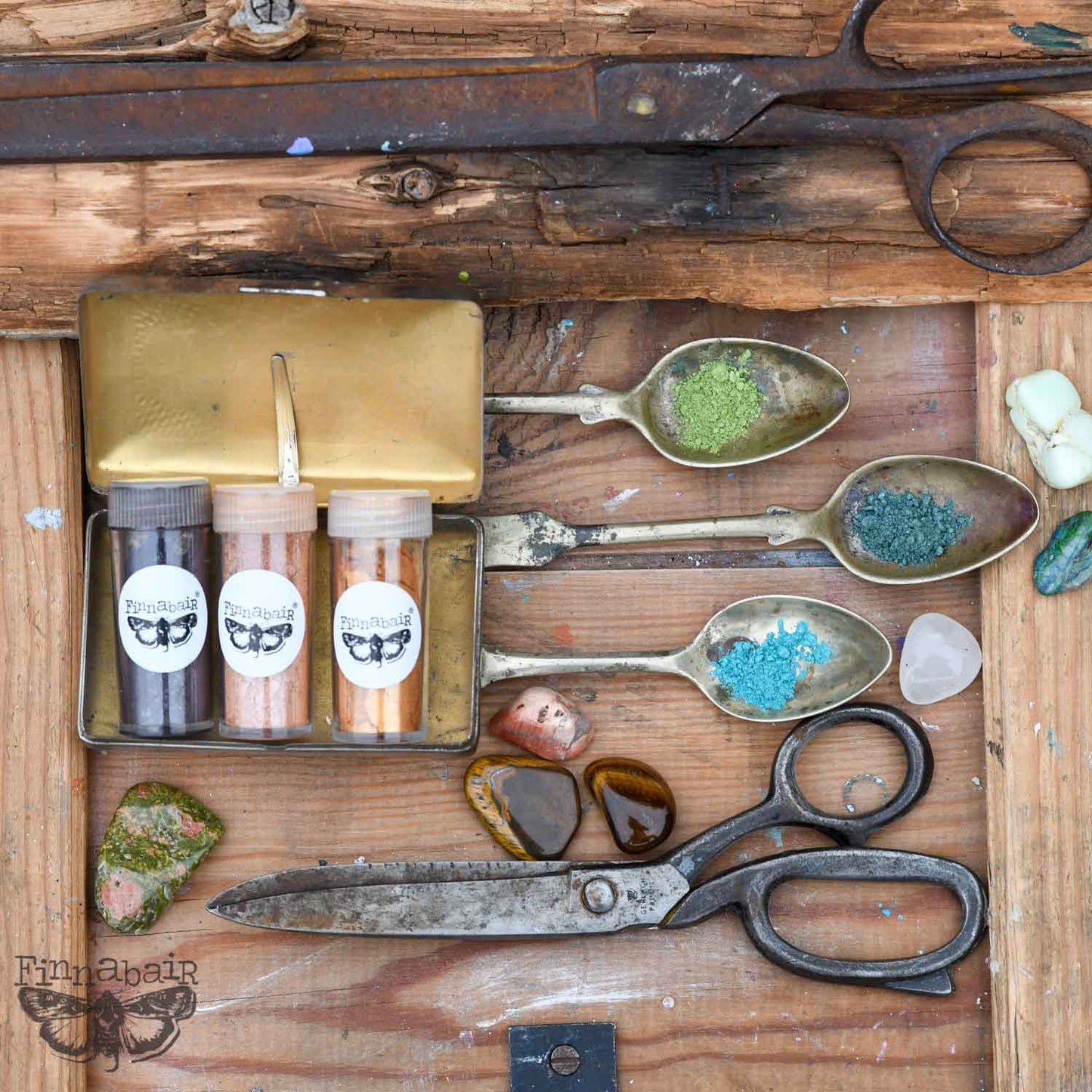 Pigmente | Finnabair - Mica Powder Set - Golden Hour