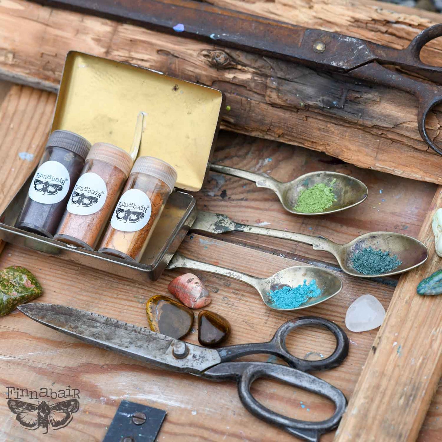 Pigmente | Finnabair - Mica Powder Set - Golden Hour