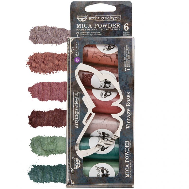 Pigmente | Finnabair - Mica Powder Set - Vintage Roses
