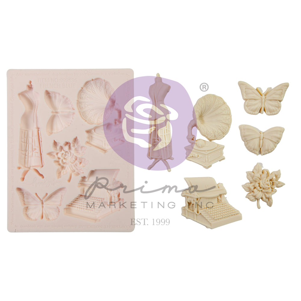 Silikonformen | Redesign - Decor Mould - French Blue Collection