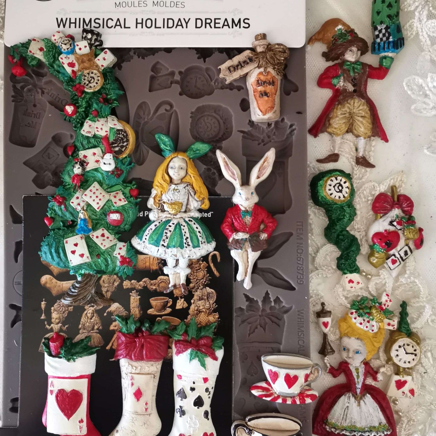Silikonformen | Redesign - Decor Mould - Whimsical Holiday Dreams