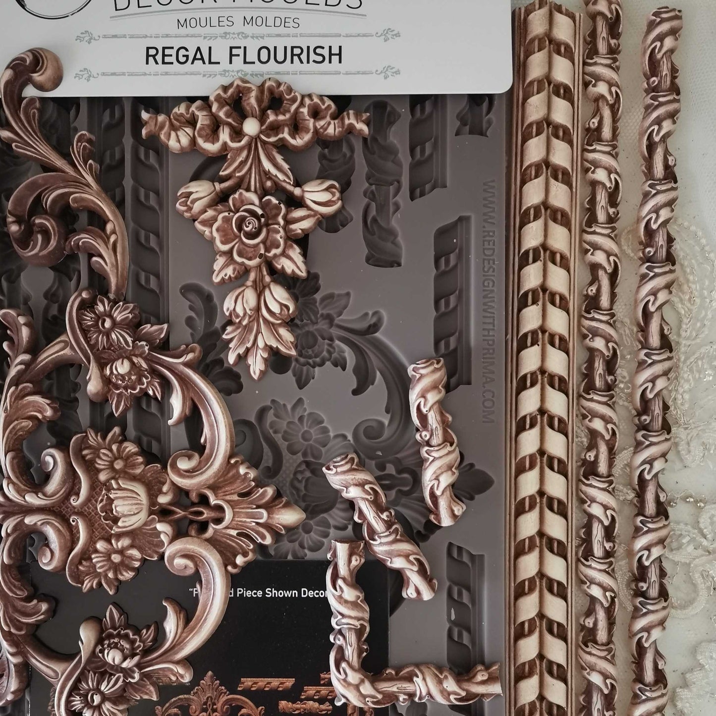 Silikonformen | Redesign - Decor Mould - Regal Flourish